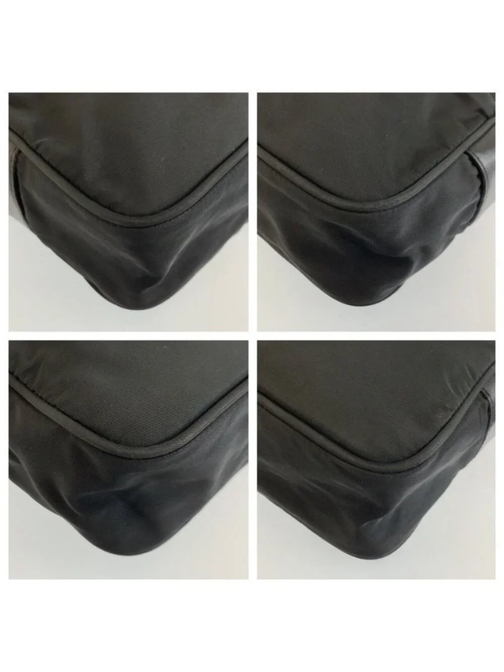 Prada Tessuto Black Nylon Shoulder Bag Pochette